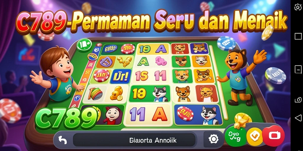 Gameplay seru C789 dengan grafik menarik dan interaksi sosial.