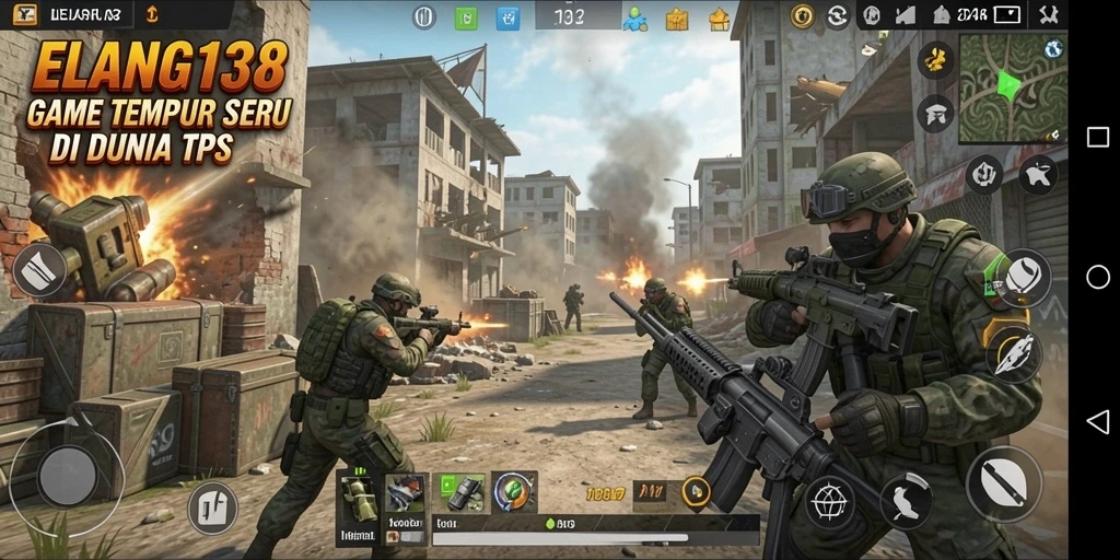 Tangkapan layar menarik dari gameplay ELANG138 yang intens.