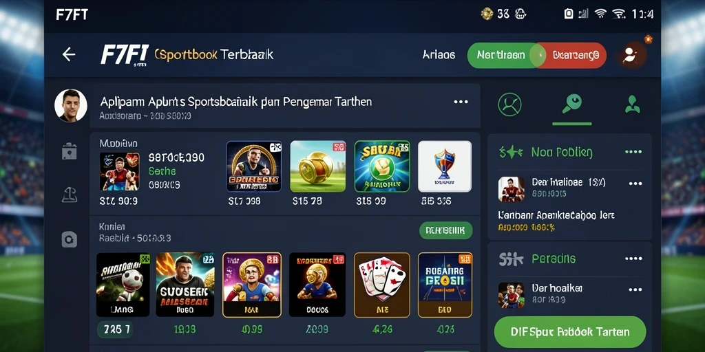 Tampilan antarmuka F7F7 yang menarik dan informatif.