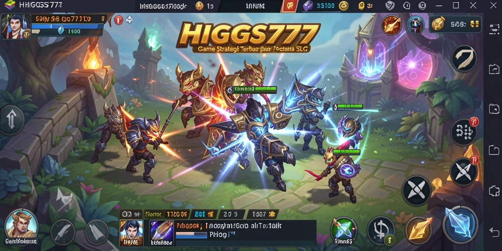 Tampilan gameplay HIGGS777 yang menegangkan dan penuh strategi.