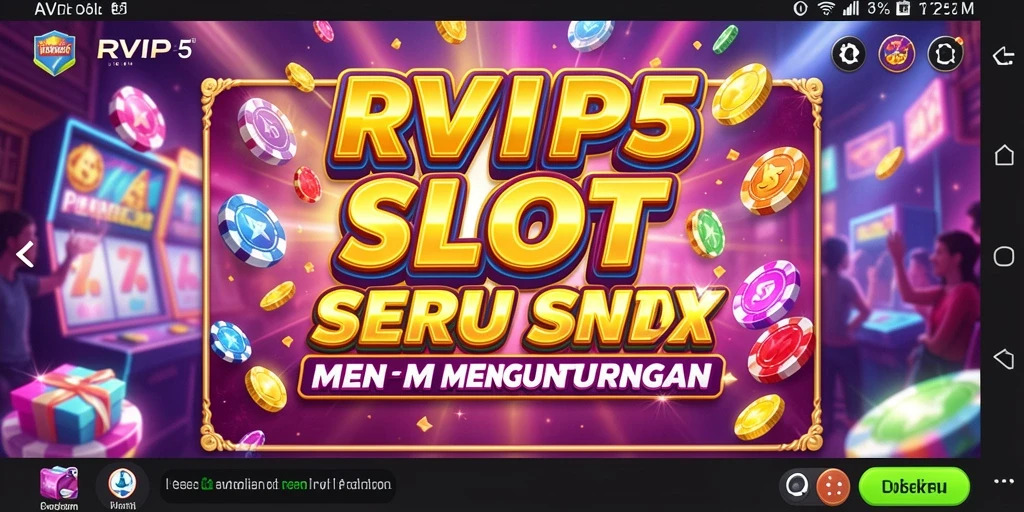 Gameplay seru dari game slot RVIP5 dengan tema beragam.