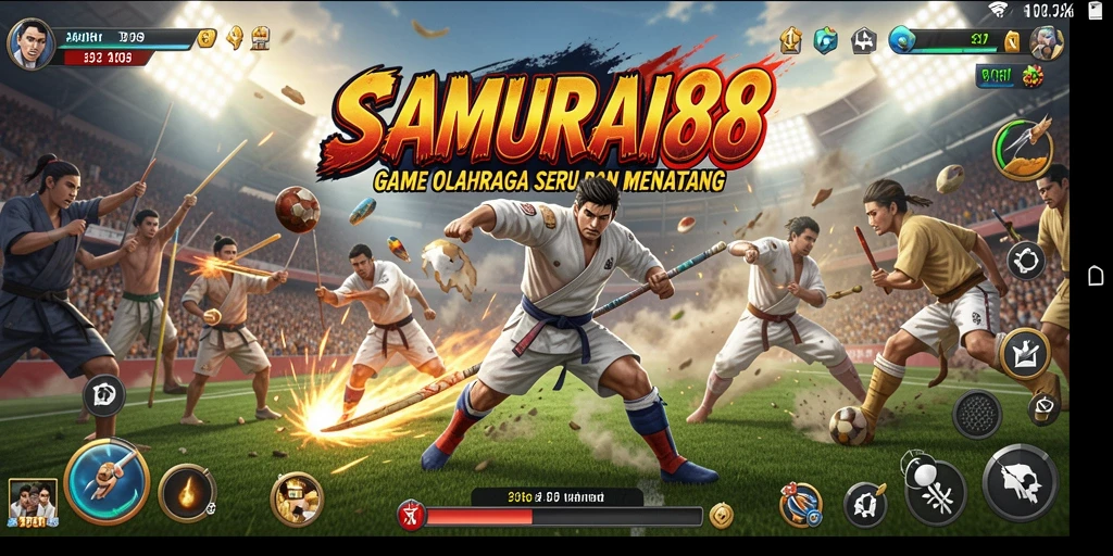 Tampilan seru dari gameplay SAMURAI88 yang mengasyikkan.